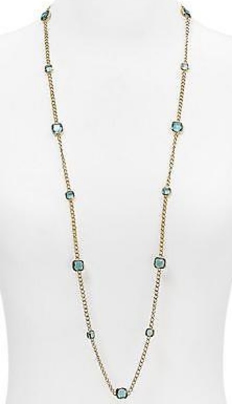 Blue and gold michael kors necklace - Picture 4 of 4